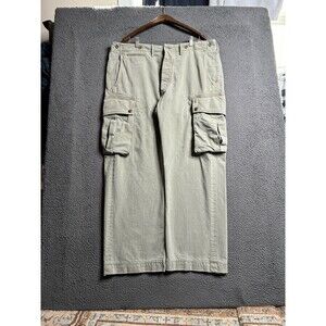 Men's RRL Double Ralph Lauren HBT Fatigue Cargo Pants 38x32 13 Star Wide Leg